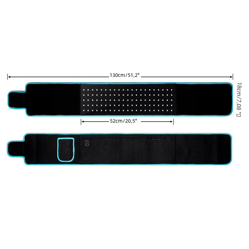 Red Light Therapy Pain‑Relief Waist Belt